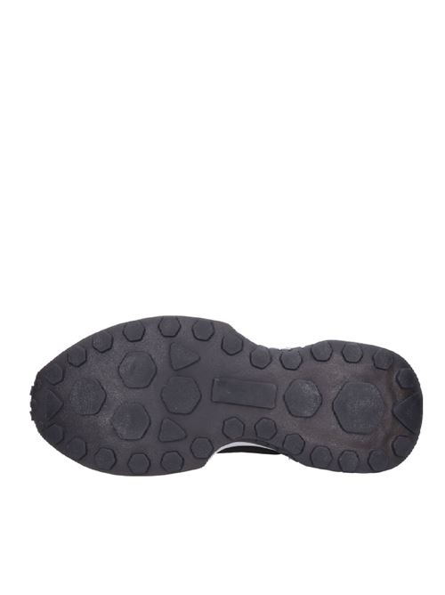 Sneakers in pelle e camoscio EMANUELLE VEE | 432P-802-10-P011M/BLANERO-ARANCIO